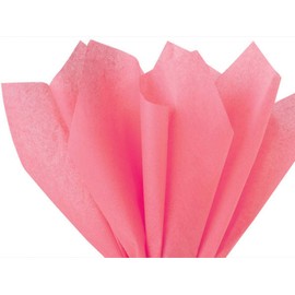 Coral Pink Tissue Paper - 48 Sheets 20 Inch x 30 Inch Premium Tissue Paper