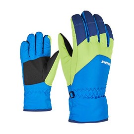 Ziener Children's LANDO Junior Ski Gloves, Winter Sports Gloves, blue, 3.5