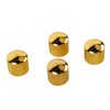 4Pcs Guitar Knob Metal Volume Tone Dome Control Knob Musical