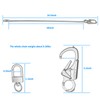 [Ahiller] Men's Wallet Chain, Double Locking Key Chain with Tungsten