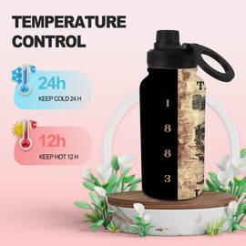 BEYHALO Take Him To The Train Station Tumbler – 20oz Funny TV Show-Inspired Water Bottle with Phone Holder Lid, Magnetic Insulated Stainless Steel Travel Mug, Leak & Spill Proof Flask for Fans