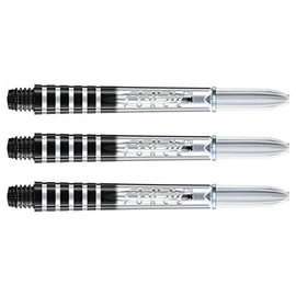 WINMAU Prism Force Solid White Short Polycarbonate Dart Stems - 1 Set per Pack (3 Shafts Total)