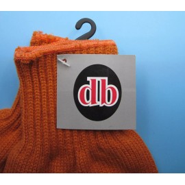 Donegal Texas /Tennessee Highschool College Cheerleader Orange Knitted Gloves  NWT