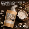 JONERAY Candle Sand, 1lb Unscented Sand Candles with 10 Wicks,