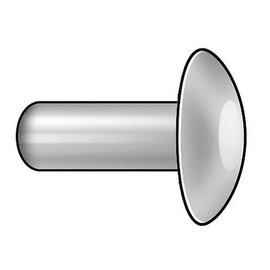Rivet, Brazier, 1/8 Dia, 1/4 L, PK250