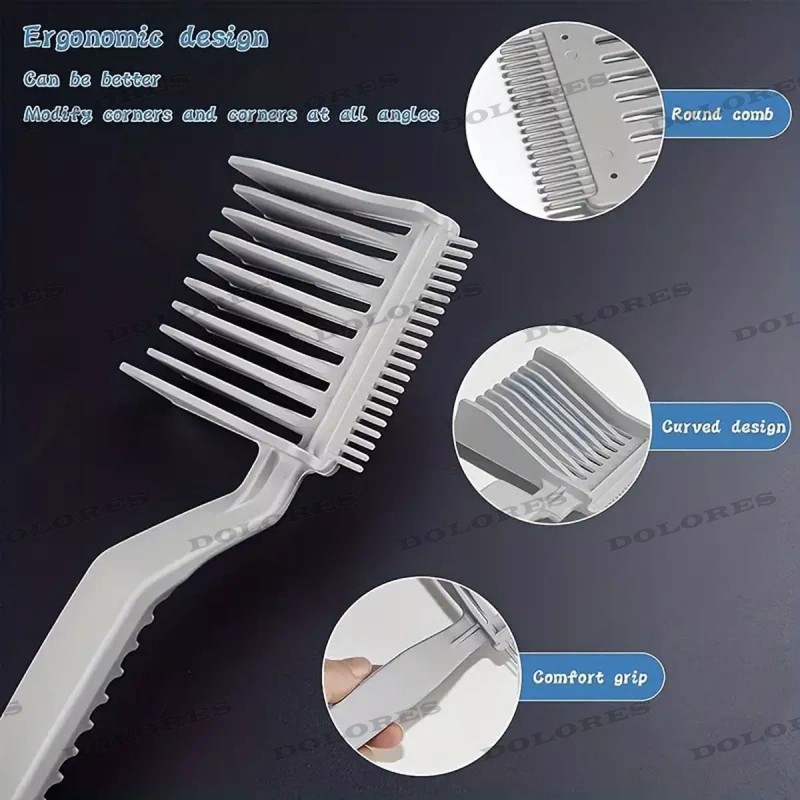 Dolores 2 Pcs Peine Peluqueria Profesional Barberia Estilista Estilo