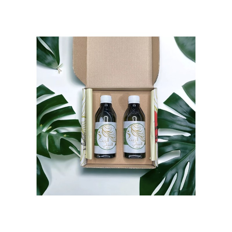 Afghani Oil Complete Treatment 2 Bottles (الزيت الافغاني الاصلي) for