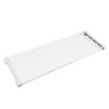 Tension Shelf Adjustable Closet Divider 24cm Width Storage Rack for