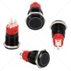 YMJSAN 16mm Latching Push Button Switch 12V DC On Off