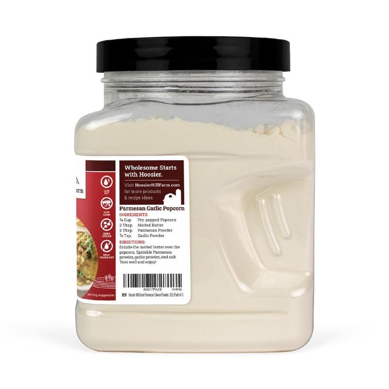 Hoosier Hill Farm Parmesan Cheese Powder, 1LB (Pack of 1)