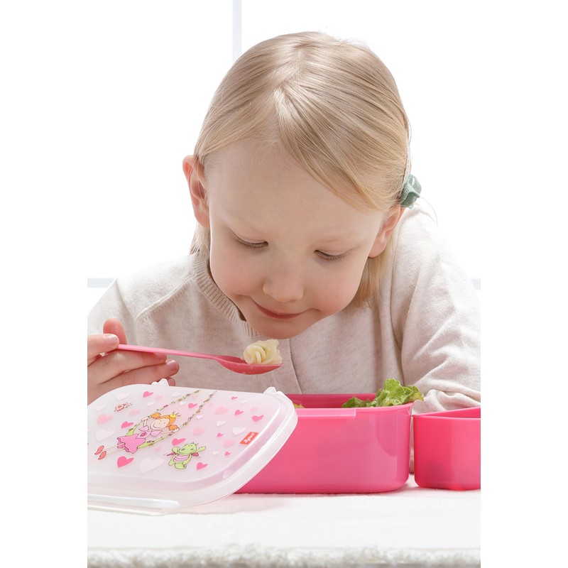 SIGIKID 24472 Pinky Queeny Lunchbox BPA-Free Girls' Lunchbox Recommended from