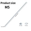 Pack of 5 M5 Threaded Rods, Threaded Rods, Threaded Rod,