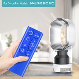 Neu Ersatz Fernbedienung für Dyson DP01 DP03 TP02 TP03 Pure Cool Purifying Fan(Blau)