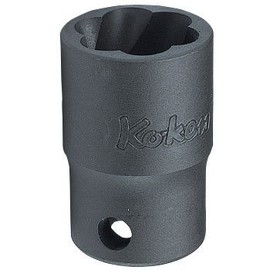 Yamashita Industrial Laboratory Koken 3/8 (9.5 mm) SQ. Nut Twister, 0.37 inches (9.5 mm), 3127-9.5