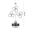 Electronic Perpetual Motion Revolving Celestial Model Kinetic Art Craft Desk