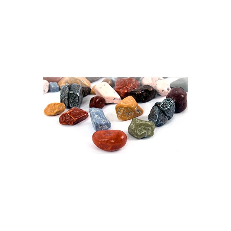 Chocorocks | Candy Coated Chocolate Shaped Rocks | 3 Pound