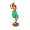 Hawaiian Dashboard Doll Leilani Girl Dancing Green