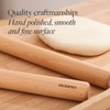 GOBAM Wood Rolling Pin, Medium - Dough Roller for Pasta,
