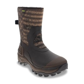 Western Chief Waterproof Insulated Neoprene Cold Weather Outdoor Rambler Boot for Men Rain, Brown, 8