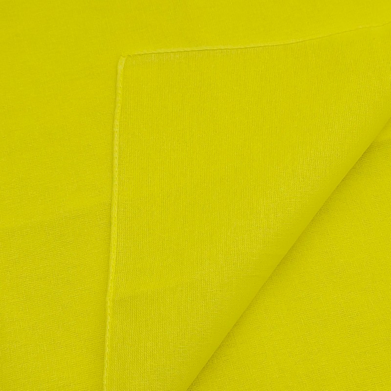 Trifong Bandana, Yellow, 100% Cotton, Plain, Handkerchief, Triangle, Adult, Stylish,