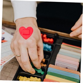 OHPHCALL 60pcs Heart Shaped Bandage Patches Breathable Care for Outdoor Use High Elasticity and Non-stick Design Comfortable and Easy to Apply