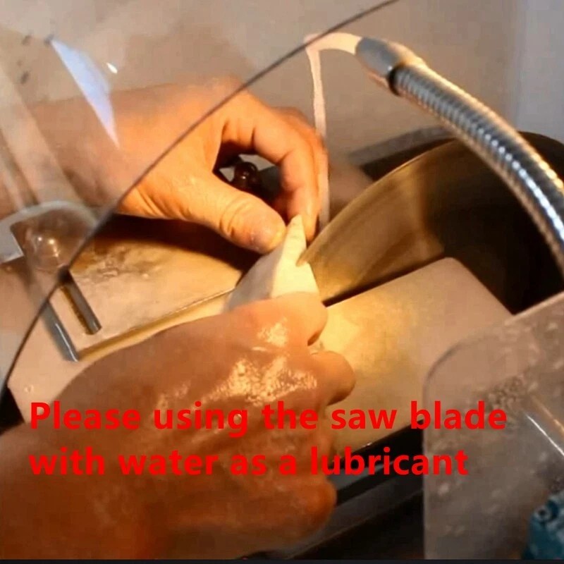 10Pcs 4.5" 110mm Super-Thin Diamond Lapidary Saw Blade Cutting Trim