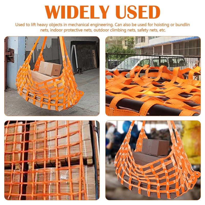 Ysislybin Lifting Net, 1 x 1m Cargo Hanging Net 300kg