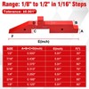 LEONTOOL 4-in-1 Woodworking Router Table Setup Bars, 7Pcs Aluminum Precision
