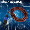 CosyCaya Speakon Loudspeaker Cable, Blank Cable, Open End Amplifier Cable,