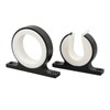 2 Pcs Fishing Rod Holder Horizontal Vertical Aluminium Boat Mounted