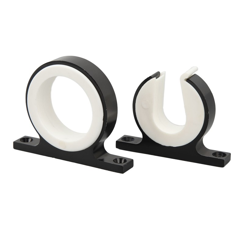 2 Pcs Fishing Rod Holder Horizontal Vertical Aluminium Boat Mounted