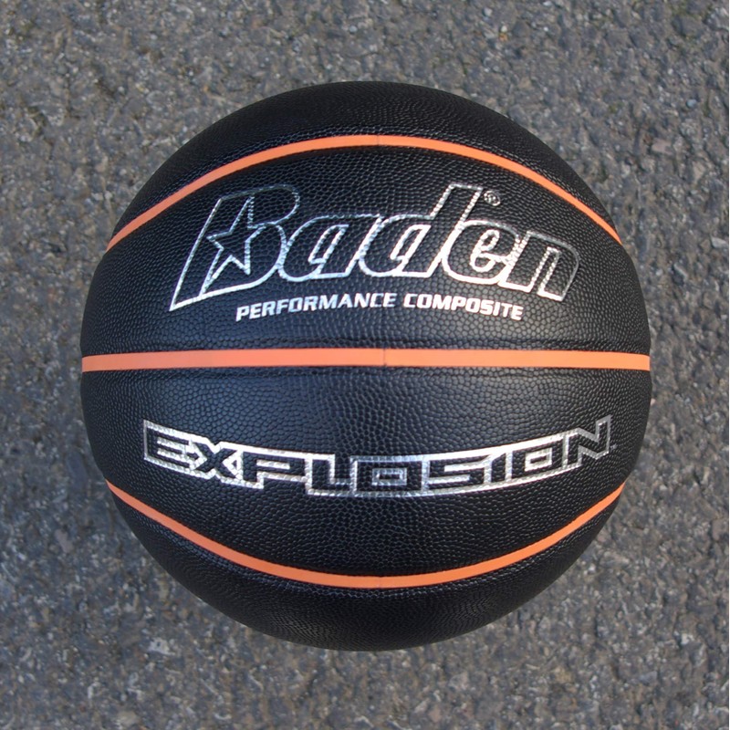 Baden Streetball Basketball - Black, Size 7
