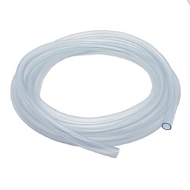 Fuel lines, 1 piece fuel hose, inner diameter x outer diameter 6 mm x 9 mm (2 metres), PVC hoses, petrol hose, oil hose, diesel hose, water hose, blue transparent