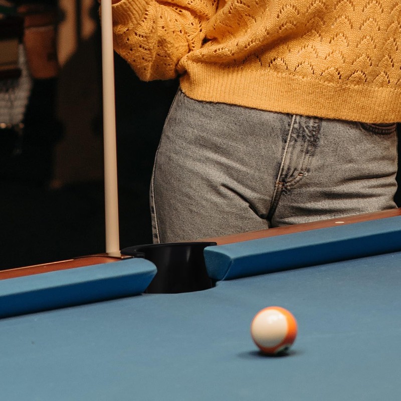 Mipcase 6pcs Billiard Table Pocket Liners Set Durable Pool Table