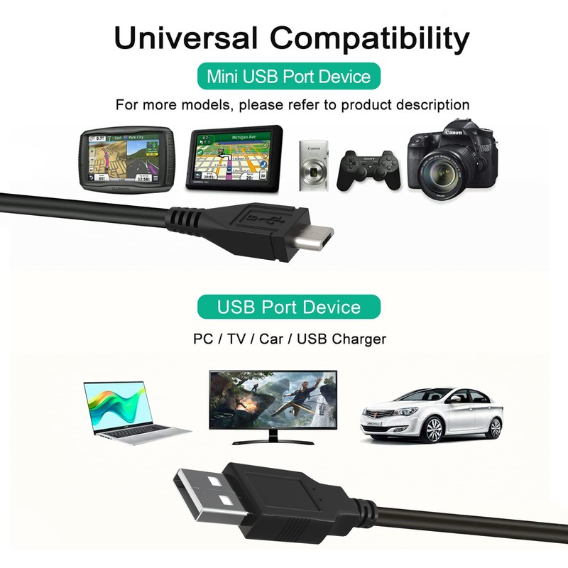 Aprelco 5ft Micro USB Charging Cord Cable Compatible with Bose