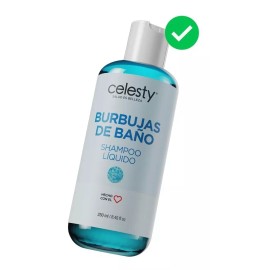 Celesty Burbujas Niños Bebes Baño Tina Jacuzzi Alberca Espuma 250ml