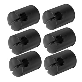 Gatuida 6pcs Trampoline Pole Caps Durable Plastic Tube Covers for Trampoline Safety Net Installation Sturdy Replacement Parts for Enclosure Connection