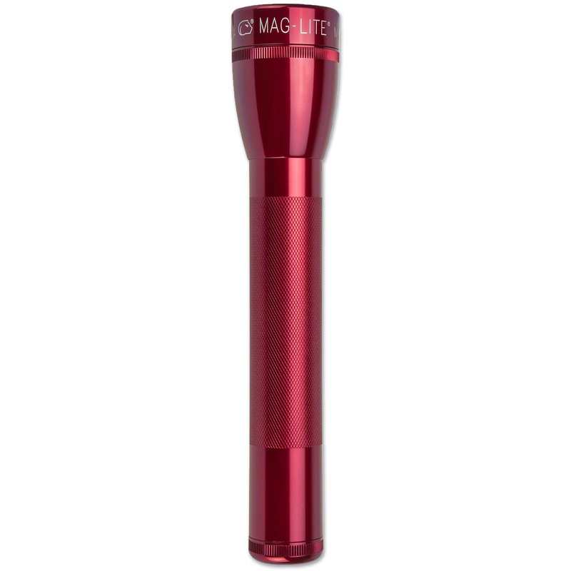 MagLite 3C Cell Flash Light, Red