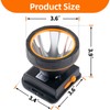 Yongkist Rechargeable LED Headlamp,Superbright Headlight Waterproof Head Torch High Lumens