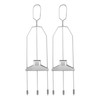 Skewer 3 Prong Stainless Steel Reusable Skewers Easy Food Removal