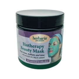 Herbaria Biotherapy Beauty Mask Normal to Oily All-Natural with Essential Oils 3 oz. Enjoy our soaps and other skin-friendly products.