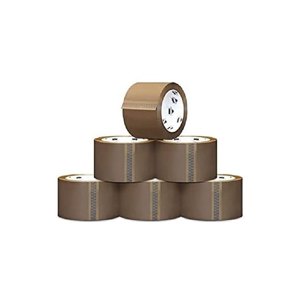 MMBM Packing Tape, 2 Inch x 110 Yards, 72 Rolls,