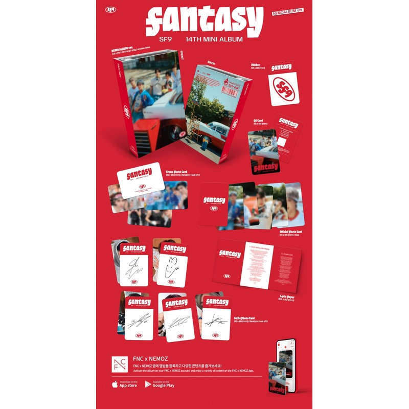 SF9-14th Mini [FANTASY (NEMO Ver.)]（韓国盤）※デジタルアルバムでありCDは同梱されてません（アプリ必要）