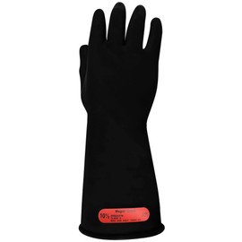 MAGID Insulating Electrical Gloves - Size 8, Class 0 | Cuff Length - 14" | Lineman & Electrician Gloves | Voltage Protection | M014B8