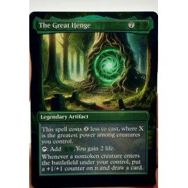 The Great Henge Proxy Card with Custom designed art