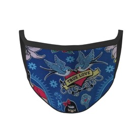 Copytec Mouth Mask Retro Type 5 50s Old School Vintage #35683