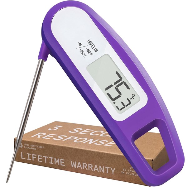 Lavatools Lavatools Javelin® Ultra-Fast 2-Second Digital Instant Read Meat Thermometer