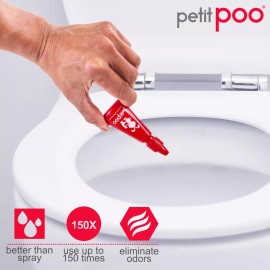 Petit Poo - Natural Toilet Odor Drops Eliminator Deodorizer (Very Berry)