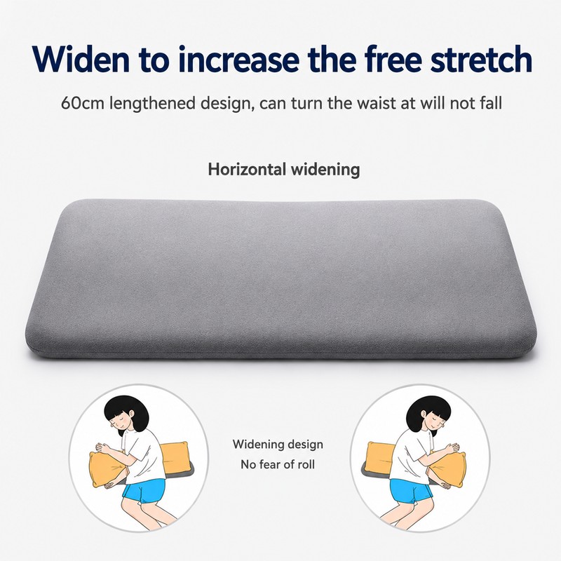 Lumbar Support Pillow for Sleeping Comfort – Memory Foam Back