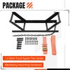KUAFU Semi-Truck Spare Tire Carrier with Ratchet Strap Chain Truck